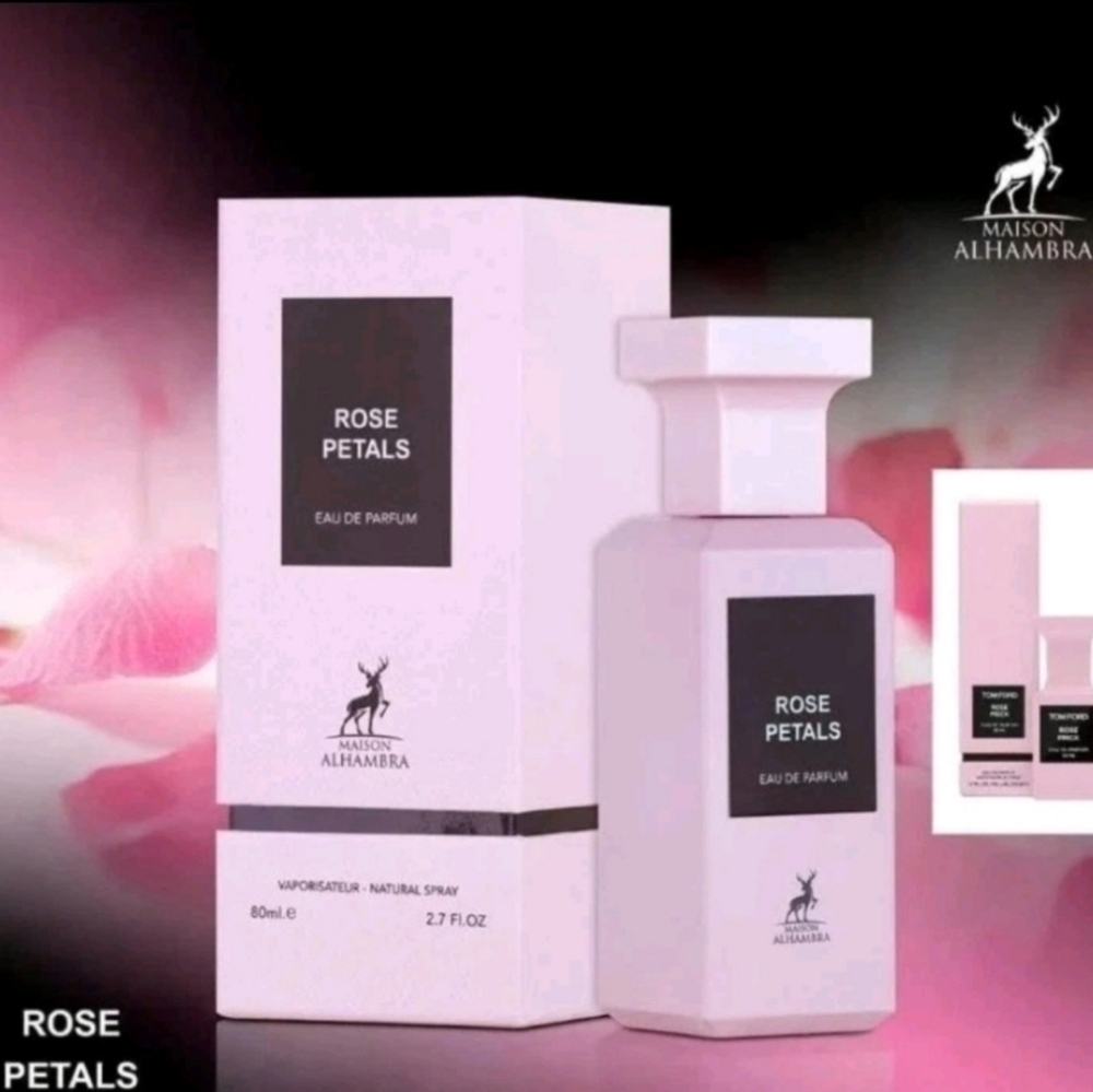 NIB-Maison Alhambra-Rose Petals E.D.P 80ML/2.7FL OZ